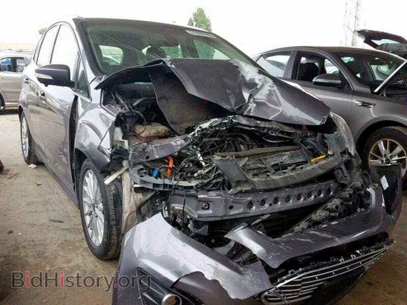 2014 Ford CMAX C-Max Prem (VIN 1FADP5CU8EL518250) — photo 1 of 10, Copart, damage: front end