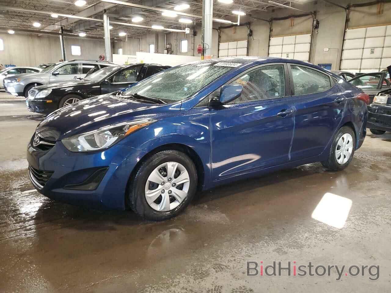 Photo 5NPDH4AE8GH759598 - HYUNDAI ELANTRA 2016