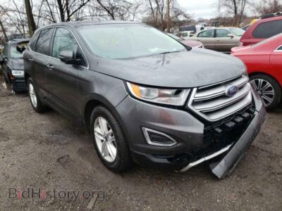2015 Ford EDGE Edge SEL, черный — VIN 2FMTK4J91FBB79082, Copart