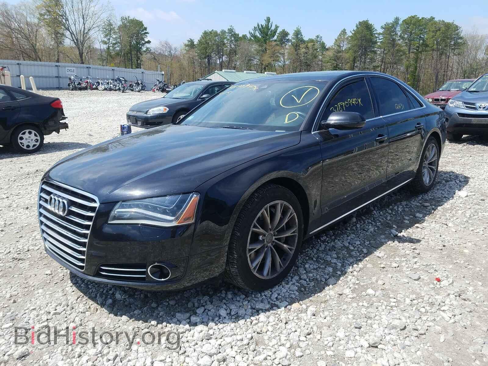2011 AUDI A8 - VIN: WAUAVAFD5BN023699 - Фото 2