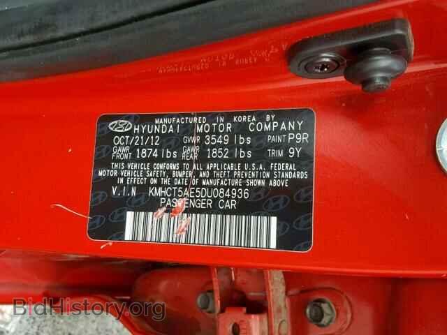 2013 HYUNDAI ACCENT - VIN: KMHCT5AE5DU084936 - Фото 10