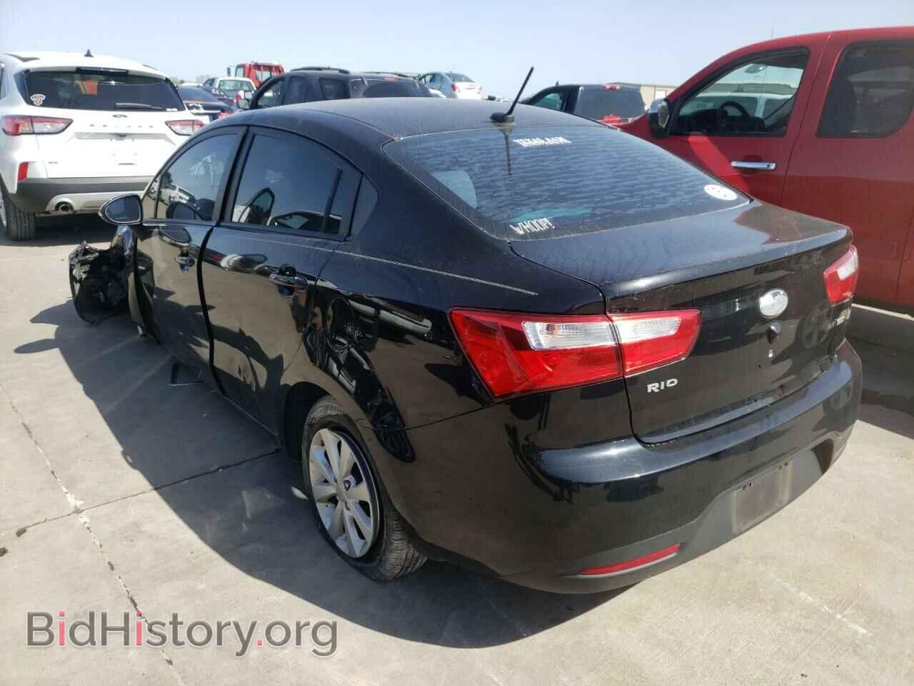 2013 KIA RIO - VIN: KNADN4A36D6206930 - Фото 3