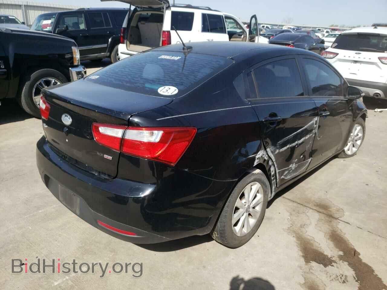 2013 KIA RIO - VIN: KNADN4A36D6206930 - Фото 4