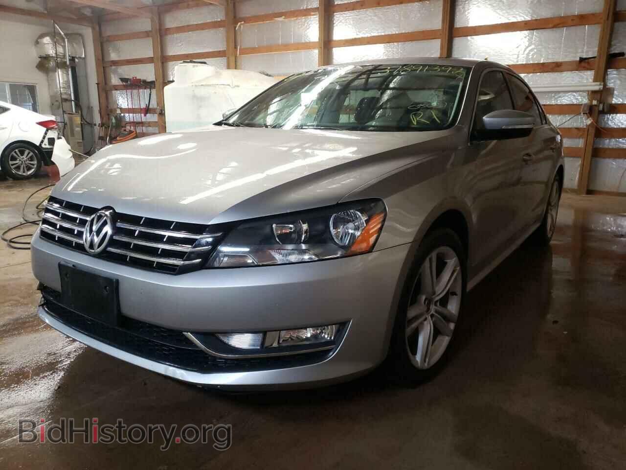 2012 VOLKSWAGEN PASSAT - VIN: 1VWCM7A36CC080214 - Фото 2