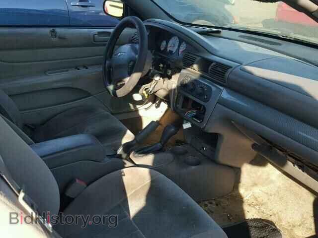 2005 CHRYSLER SEBRING - VIN: 1C3EL75R45N603125 - Фото 5