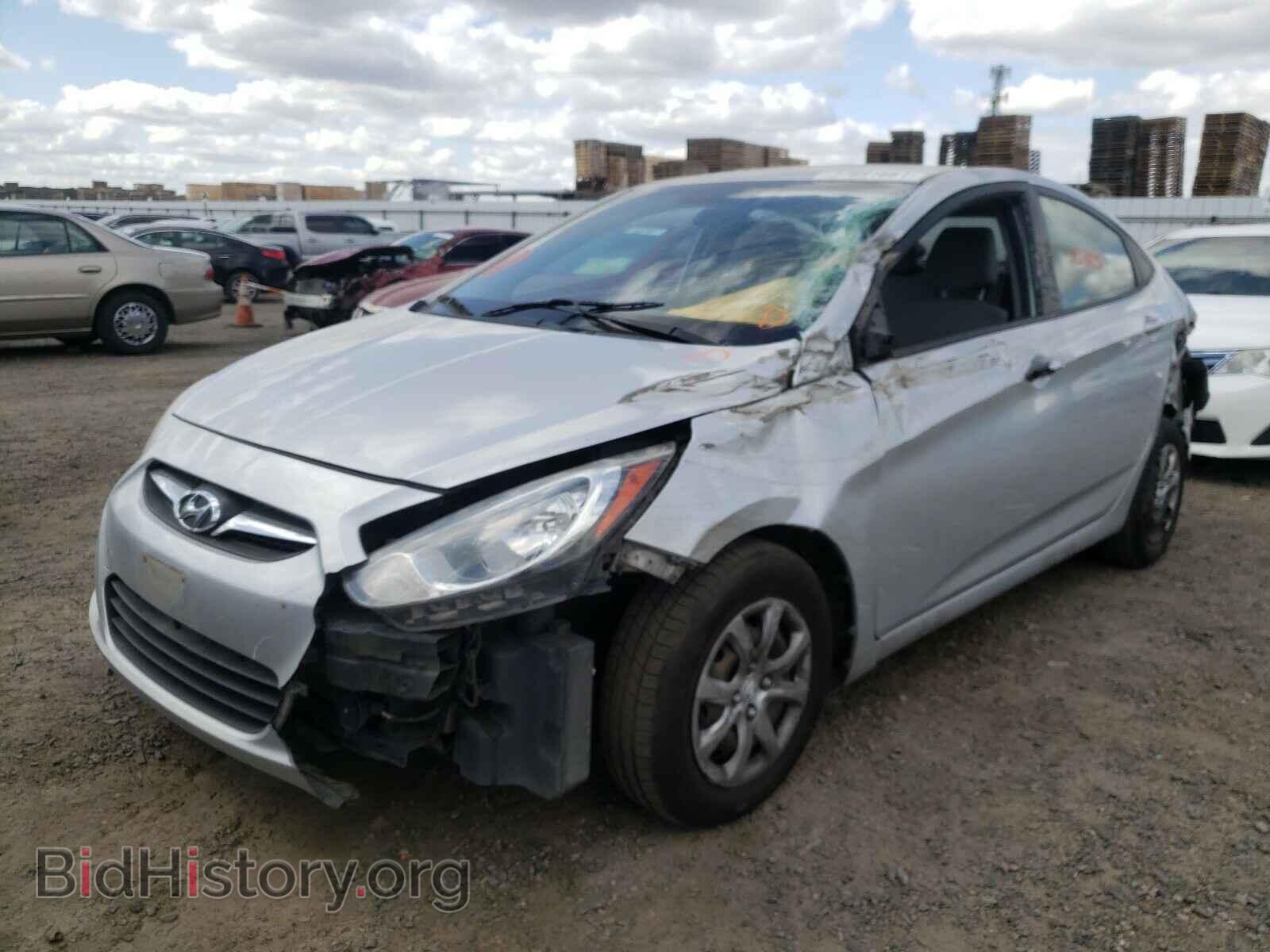 2013 HYUNDAI ACCENT - VIN: KMHCT4AE2DU444271 - Фото 2