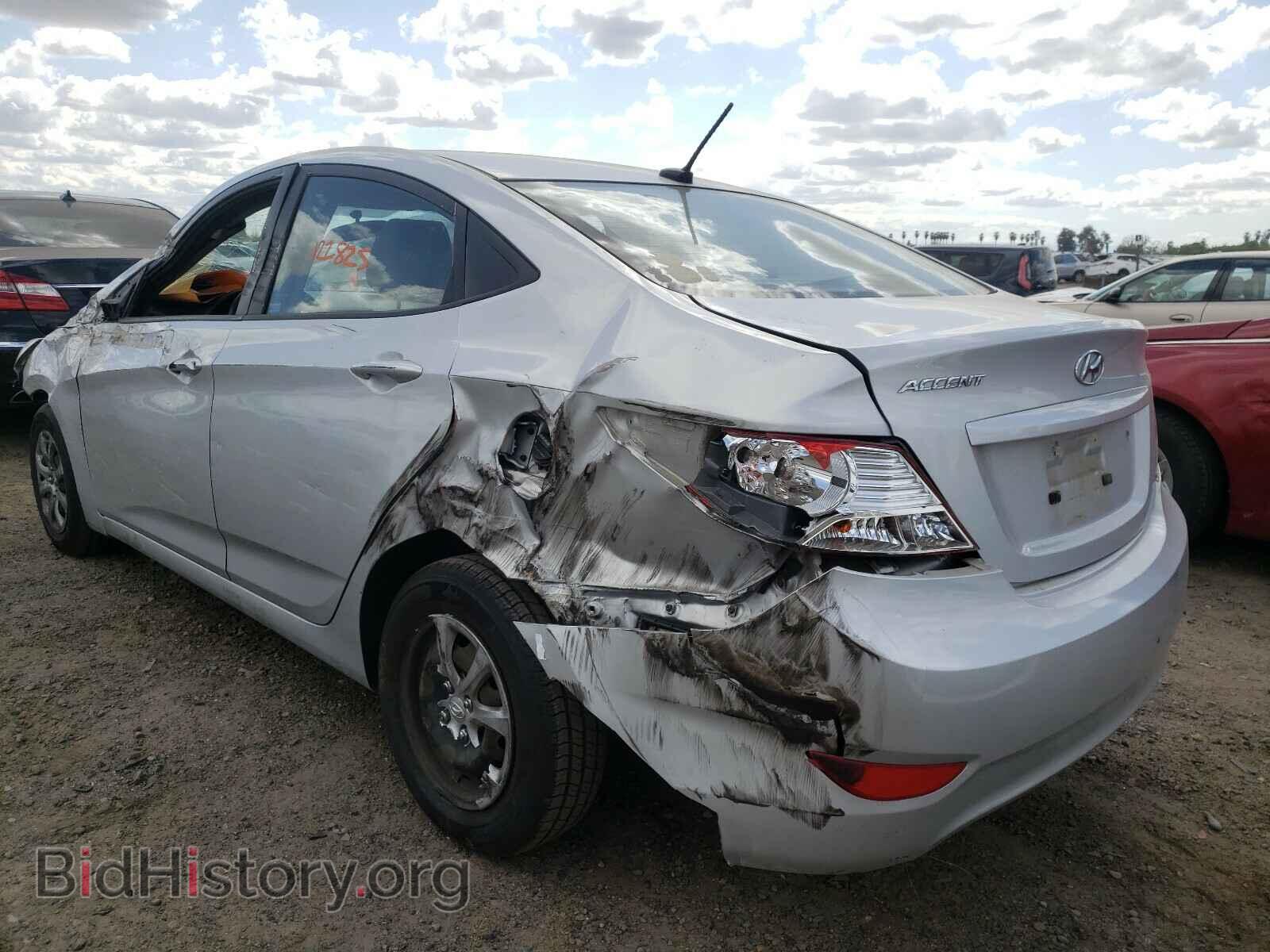 2013 HYUNDAI ACCENT - VIN: KMHCT4AE2DU444271 - Фото 3