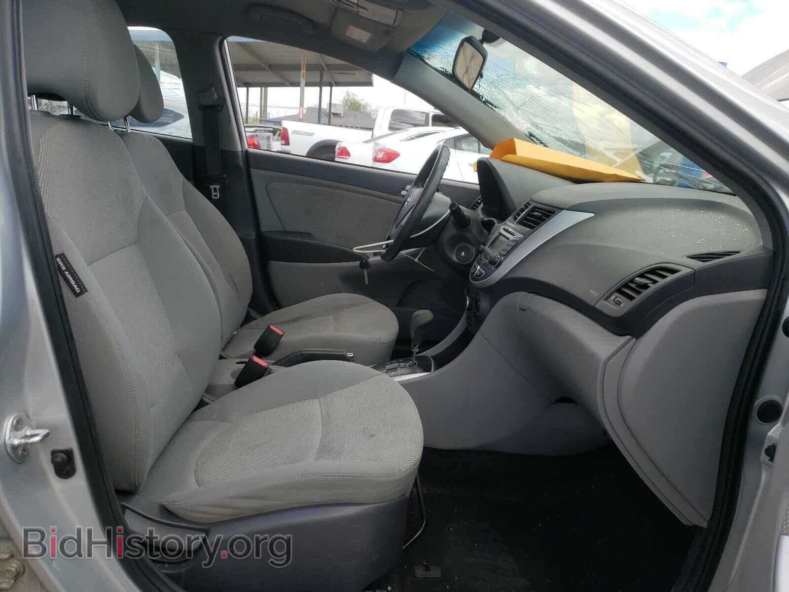 2013 HYUNDAI ACCENT - VIN: KMHCT4AE2DU444271 - Фото 5