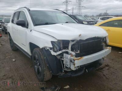 2014 Jeep COMPASS Compass SP, белый — VIN 1C4NJDBB3ED735158, Copart