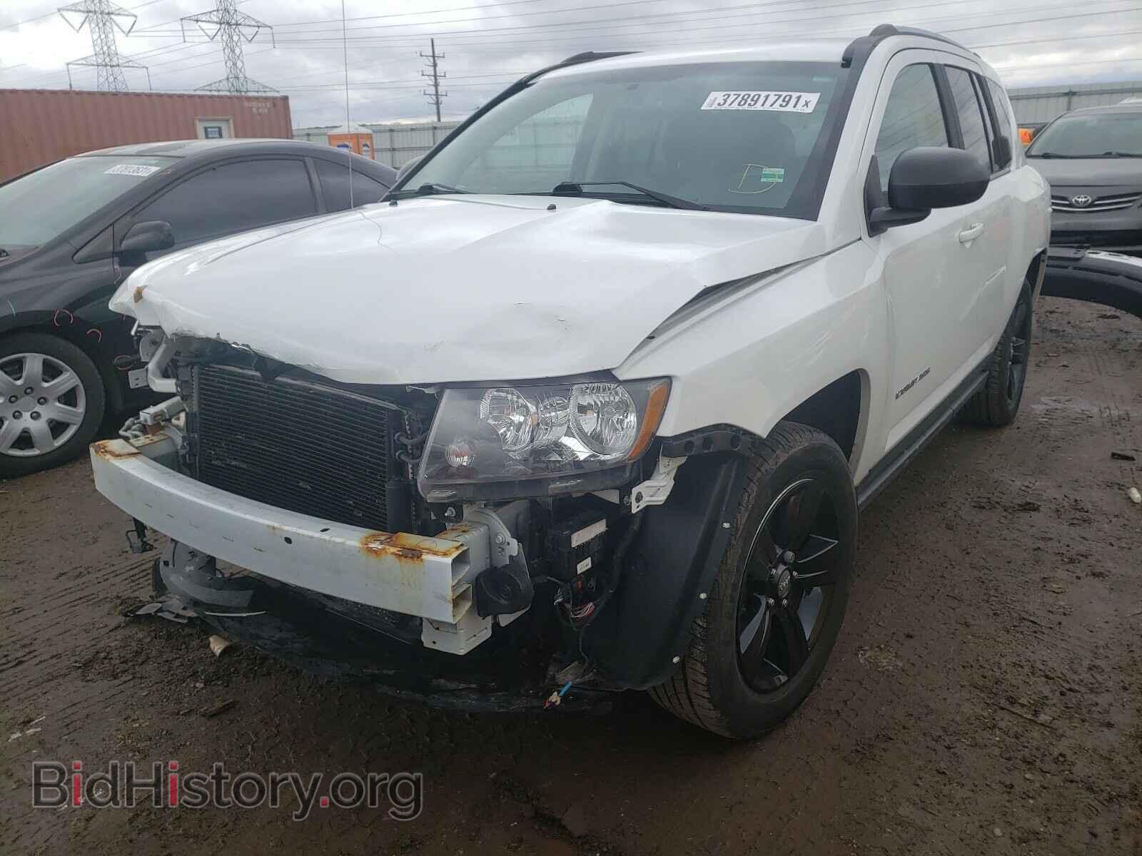 2014 JEEP COMPASS - VIN: 1C4NJDBB3ED735158 - Фото 2