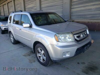 2009 Honda PILOT Pilot EX, серебристый — VIN 5FNYF48439B035534, Copart