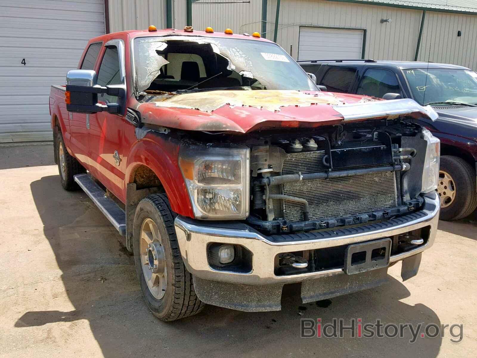 Photo 1FT8W3BT1BED12490 - FORD F350 SUPER 2011