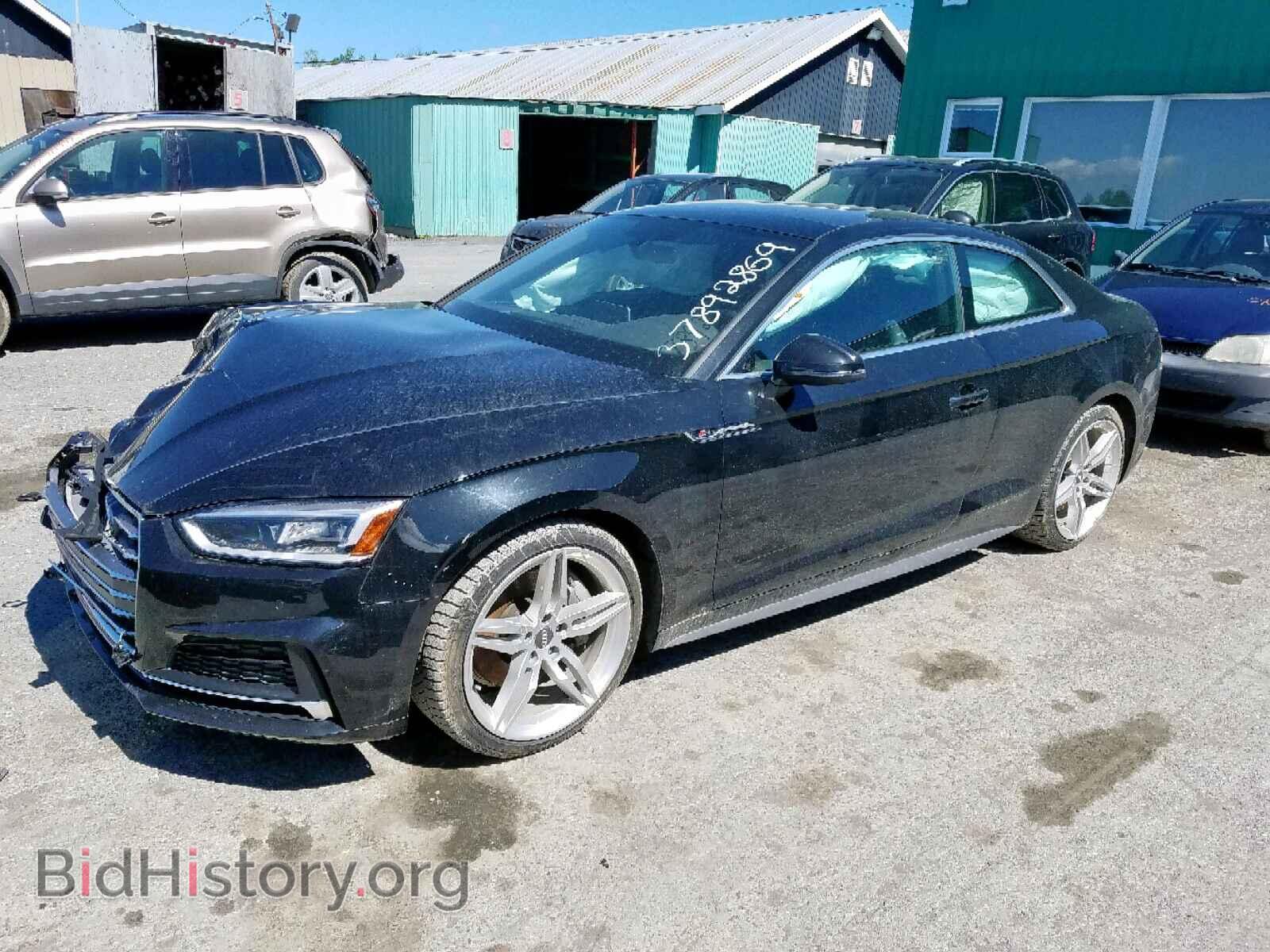 2018 AUDI A5 PREMIUM - VIN: WAUTNAF56JA001976 - Фото 2