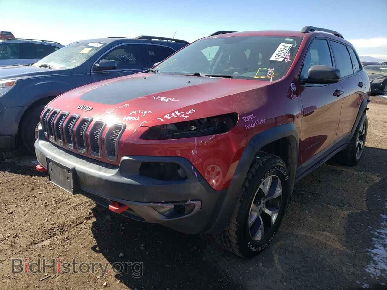 2015 JEEP CHEROKEE - VIN: 1C4PJMBS1FW704652 - Фото 2