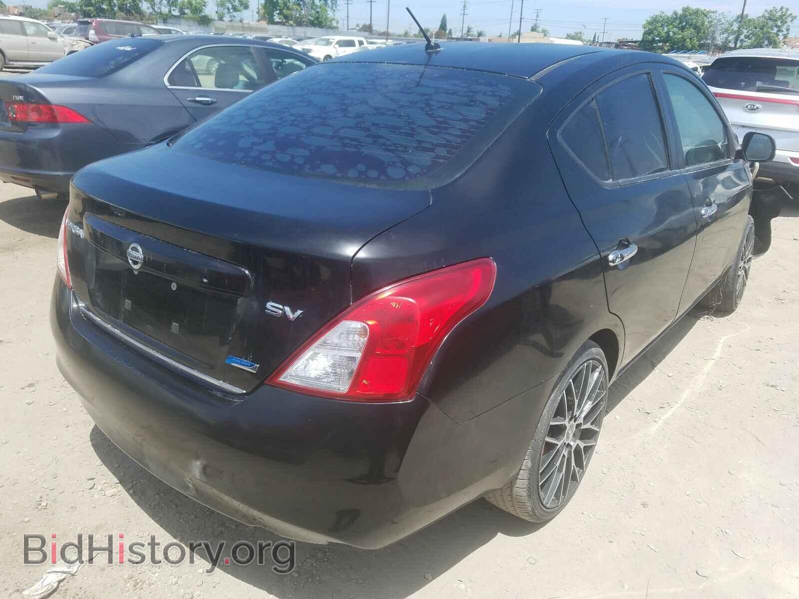 2012 NISSAN VERSA - VIN: 3N1CN7AP4CL879483 - Фото 4