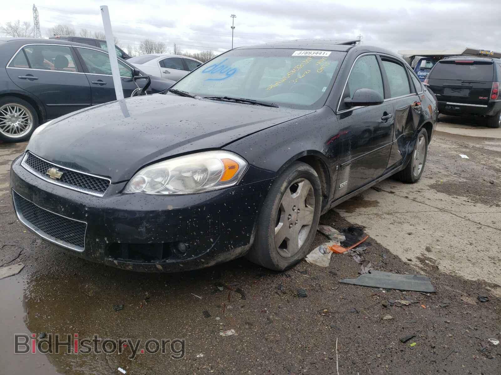 2008 CHEVROLET IMPALA - VIN: 2G1WD58C881354769 - Фото 2
