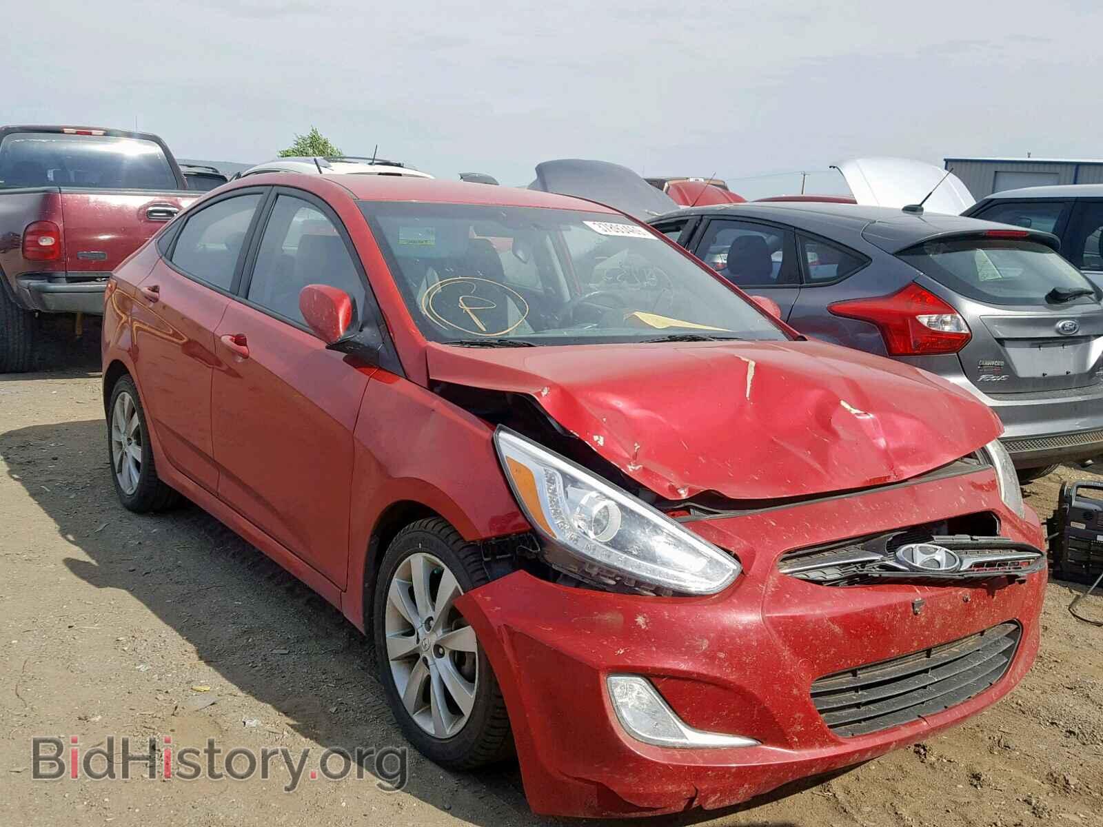 Фотография KMHCU4AE4EU619585 - HYUNDAI ACCENT 2014