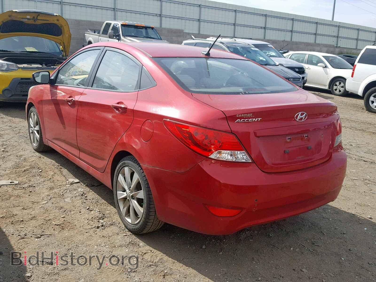 2014 HYUNDAI ACCENT - VIN: KMHCU4AE4EU619585 - Фото 3