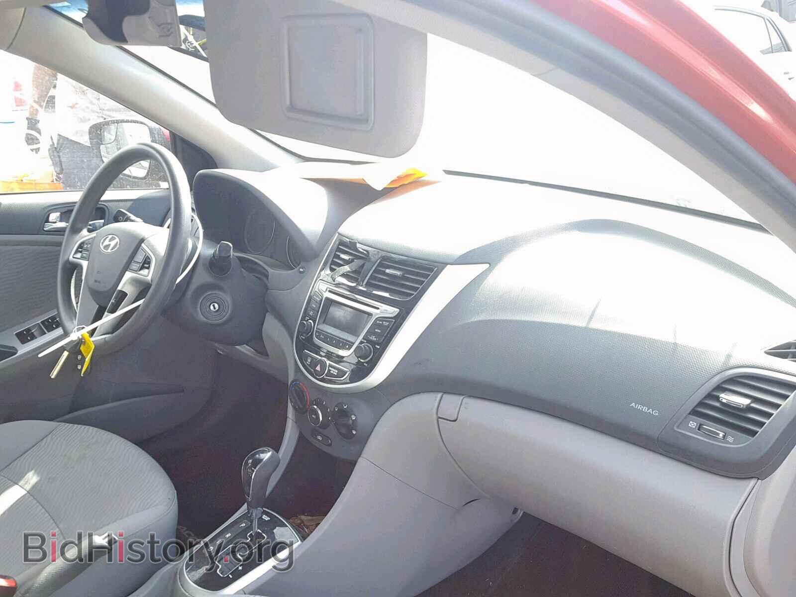 2014 HYUNDAI ACCENT - VIN: KMHCU4AE4EU619585 - Фото 9