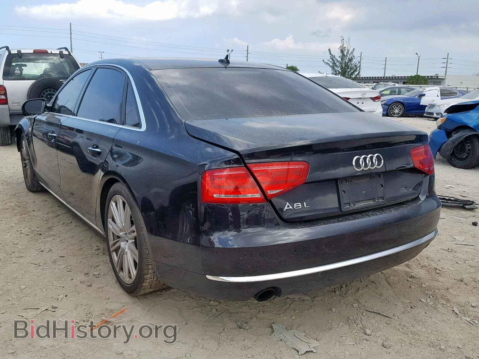 2013 AUDI A8 - VIN: WAURGAFD2DN033459 - Фото 3