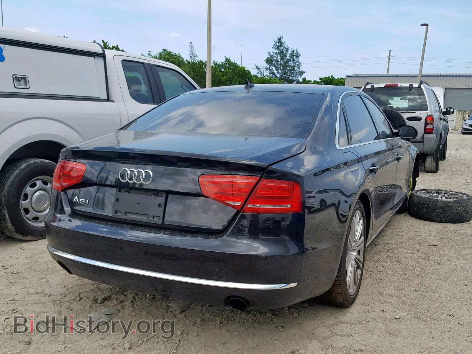2013 AUDI A8 - VIN: WAURGAFD2DN033459 - Фото 4