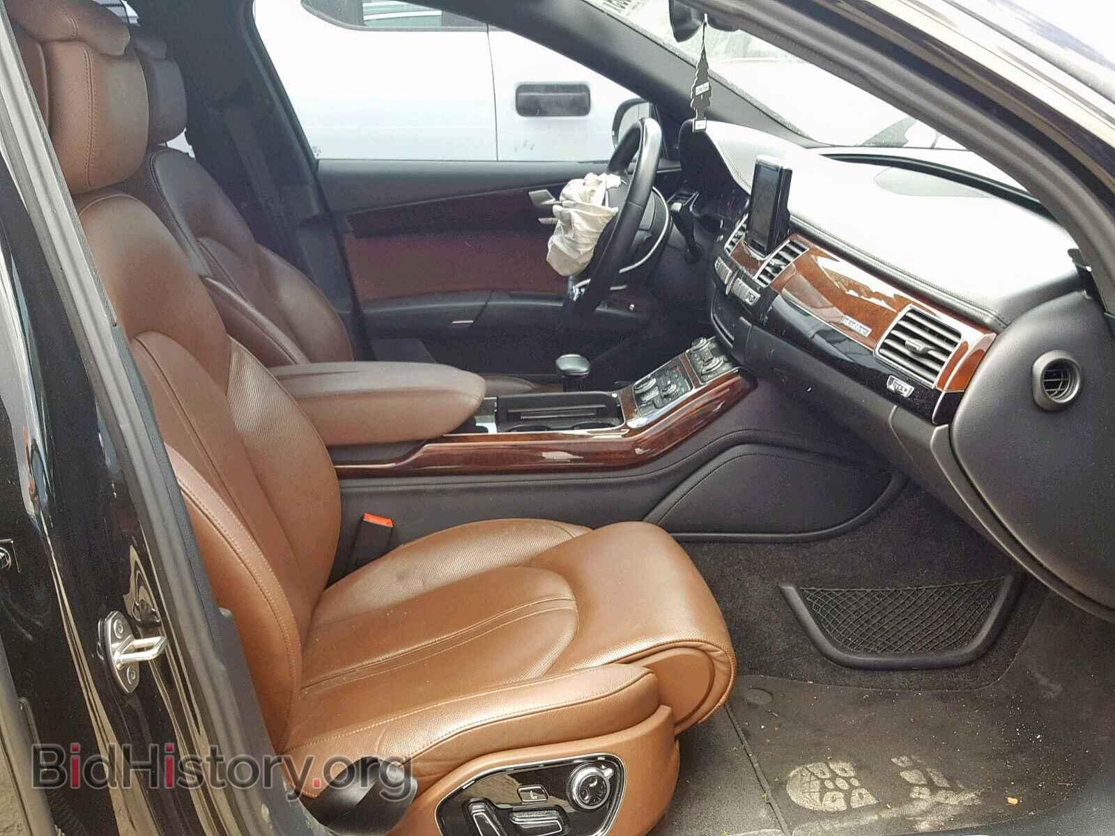 2013 AUDI A8 - VIN: WAURGAFD2DN033459 - Фото 5