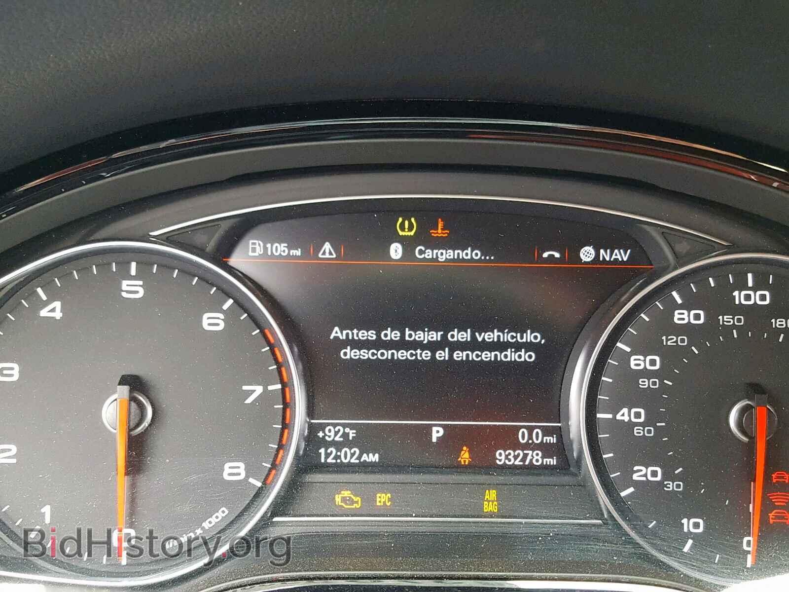 2013 AUDI A8 - VIN: WAURGAFD2DN033459 - Фото 8