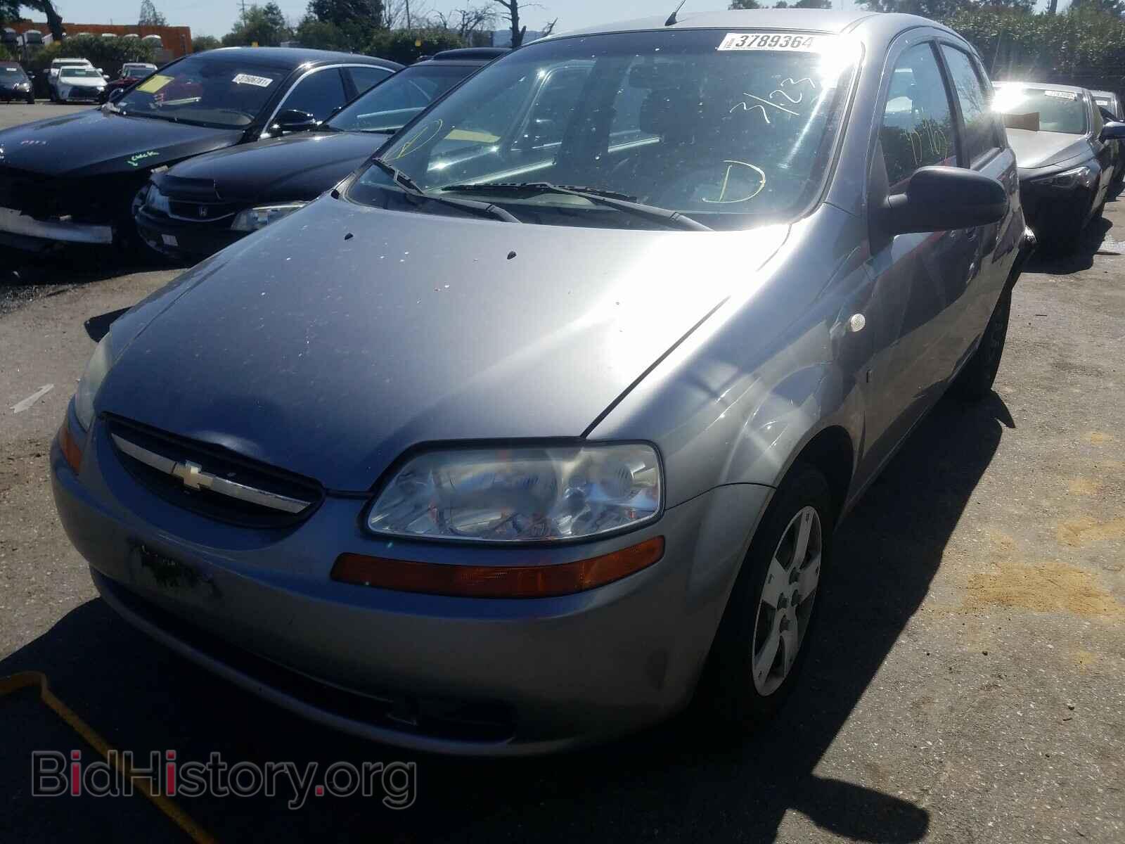 2007 CHEVROLET AVEO - VIN: KL1TD66627B723287 - Фото 2