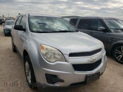 2014 Chevrolet EQUINOX Equinox LS, серебристый — VIN 2GNALAEK8E1126542, Copart