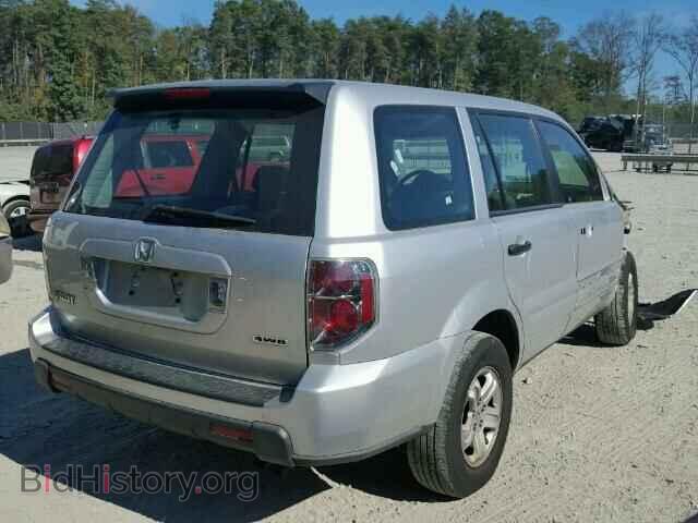 2006 HONDA PILOT - VIN: 2HKYF18186H506837 - Фото 4