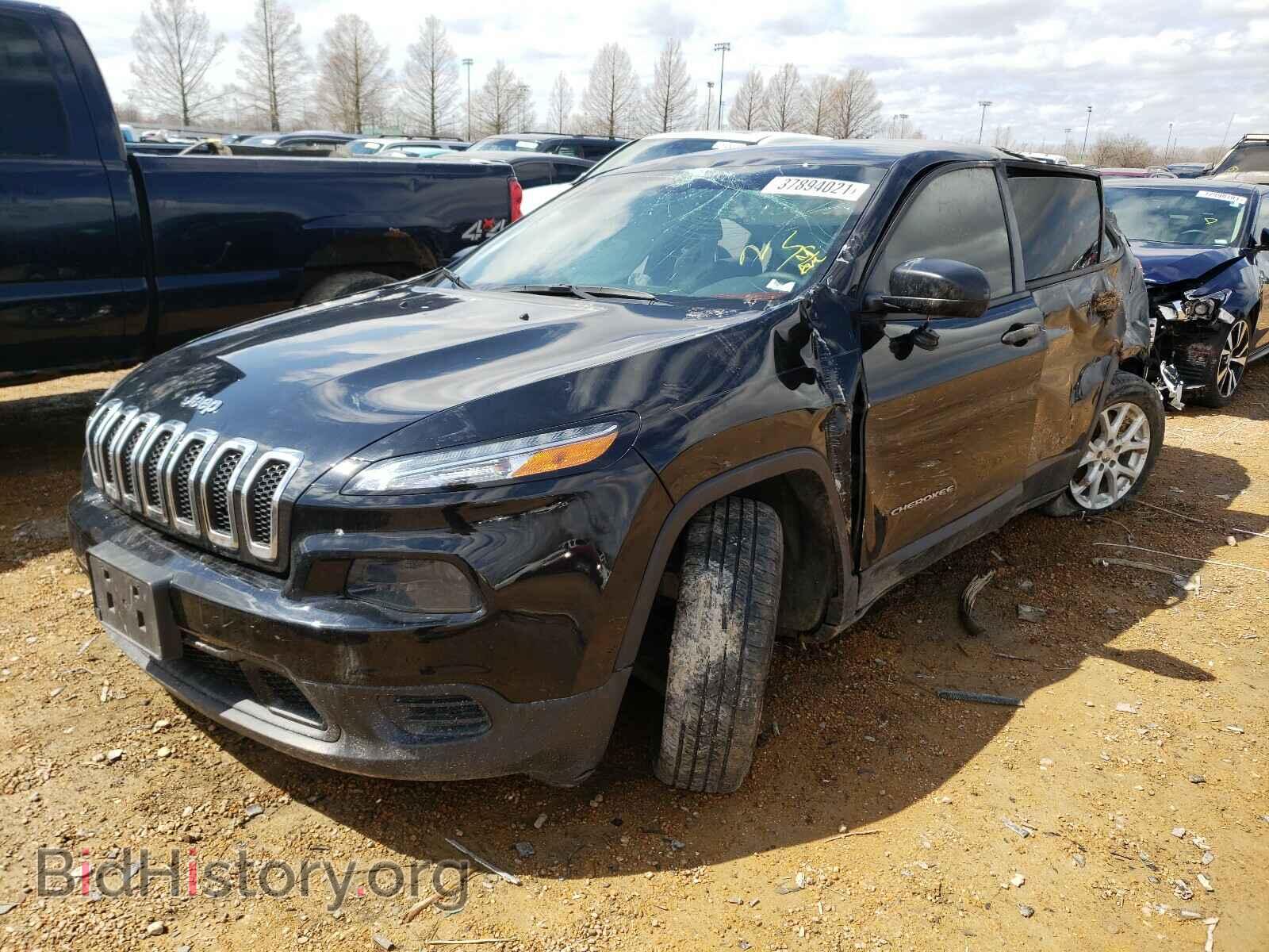 2017 JEEP CHEROKEE - VIN: 1C4PJLAB6HW652630 - Фото 2