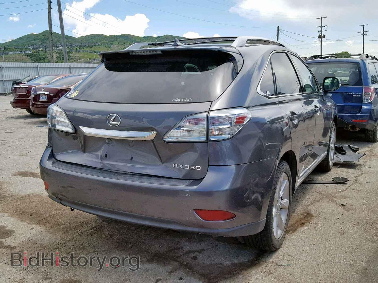 2012 LEXUS RX 350 - VIN: 2T2ZK1BA3CC071227 - Фото 4