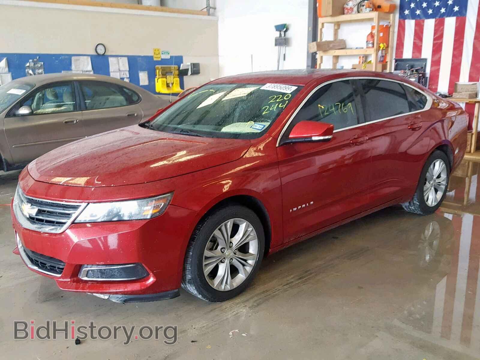 2014 CHEVROLET IMPALA - VIN: 2G1125S37E9220244 - Фото 2