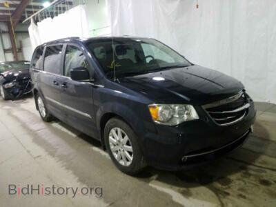 2013 Chrysler MINIVAN Town & COU, blue — VIN 2C4RC1BG4DR792616, Copart