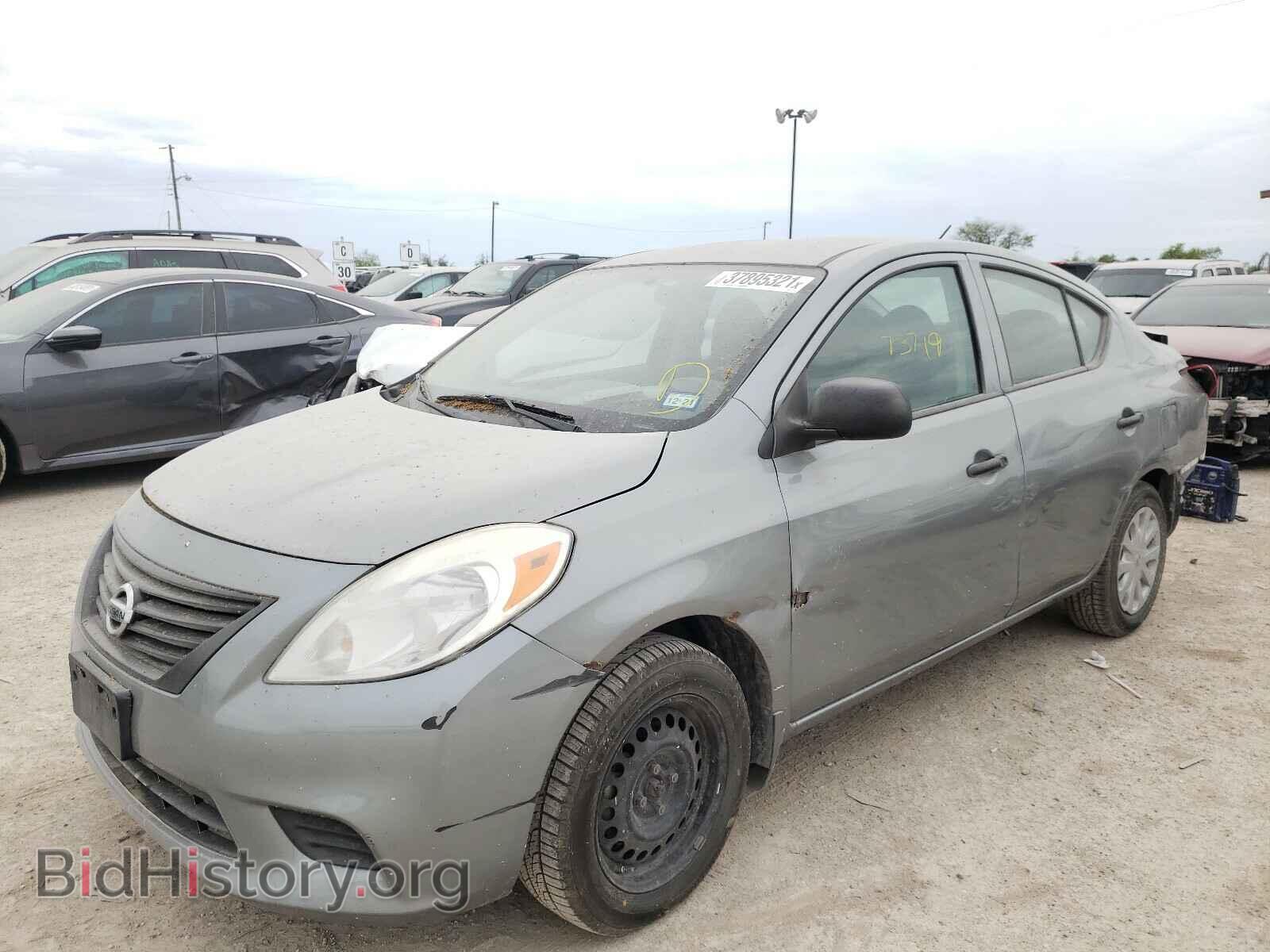 2014 NISSAN VERSA - VIN: 3N1CN7AP2EL858666 - Фото 2