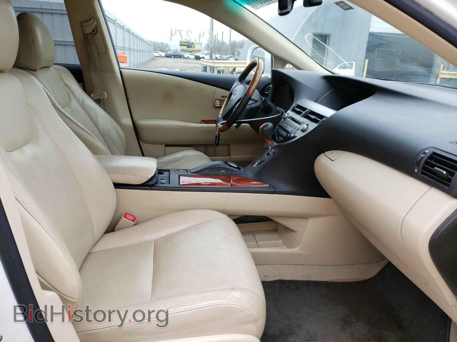 2010 LEXUS RX350 - VIN: 2T2ZK1BA2AC034540 - Фото 5