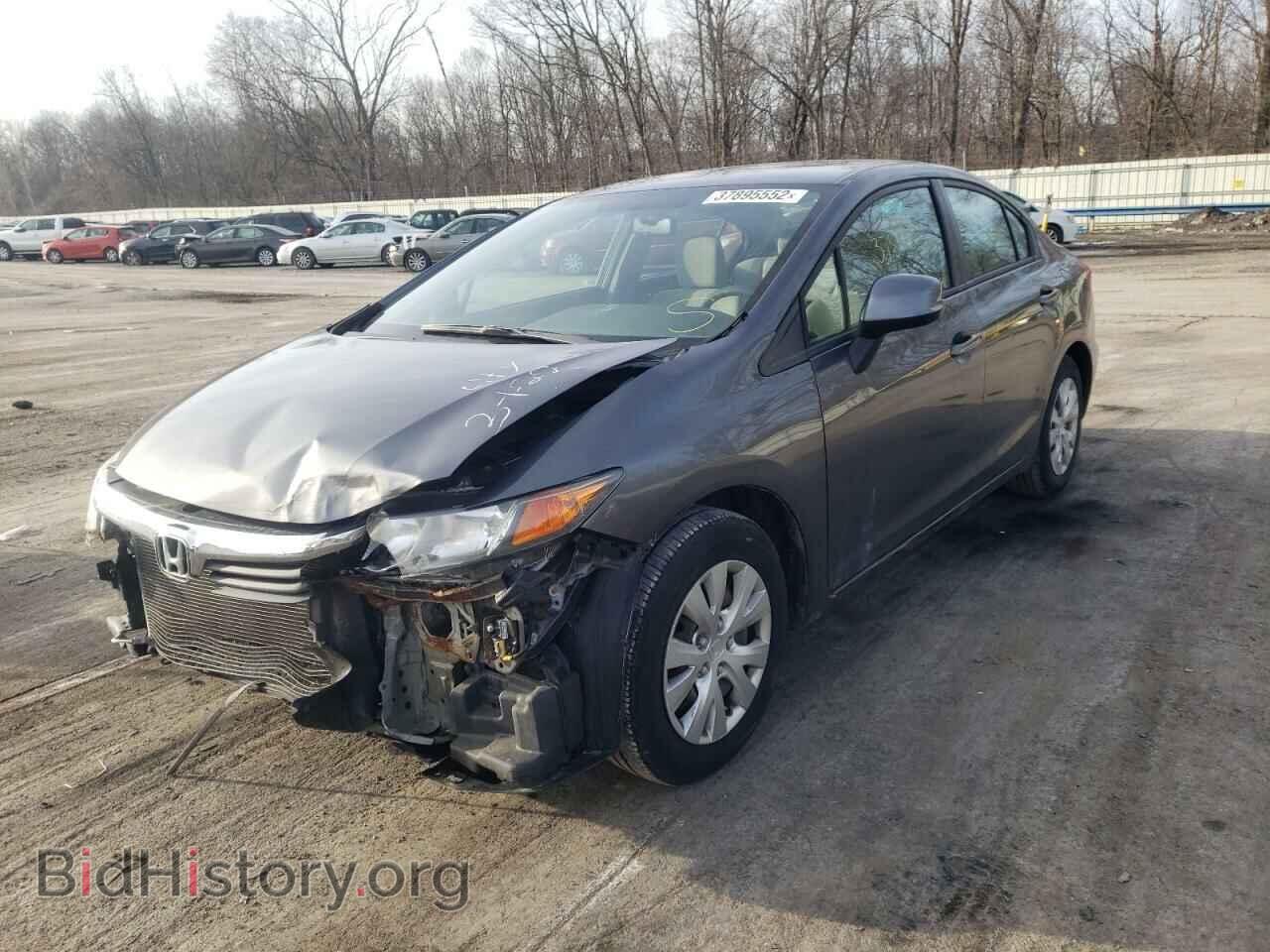 2012 HONDA CIVIC - VIN: 19XFB2F53CE079985 - Фото 2
