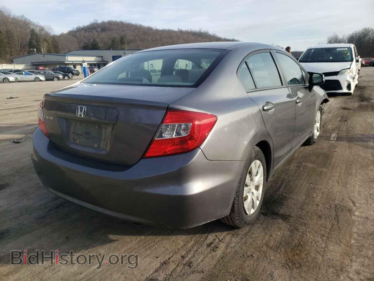 2012 HONDA CIVIC - VIN: 19XFB2F53CE079985 - Фото 4