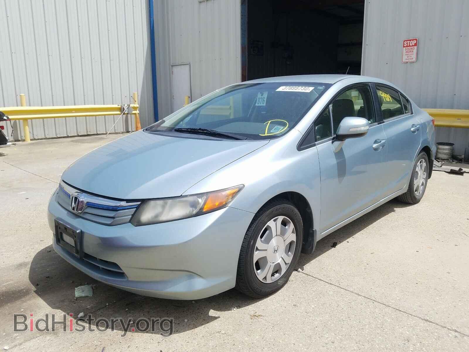 2012 HONDA CIVIC - VIN: JHMFB4F32CS011103 - Фото 2