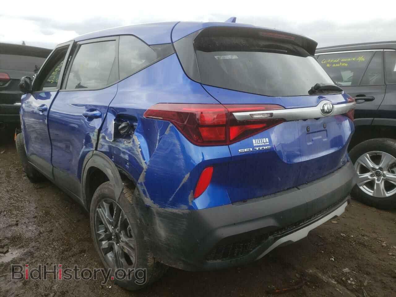 2021 KIA SELTOS - VIN: KNDEPCAA8M7110513 - Фото 3