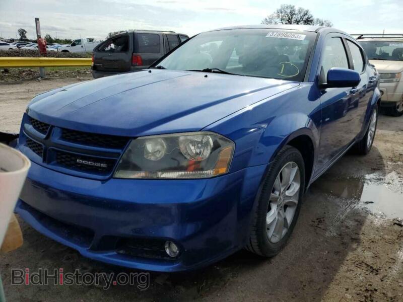 2012 Dodge AVENGER Avenger R/ (VIN 1C3CDZBGXCN148524) — фото 1 из 12, Copart, повреждение: передняя часть