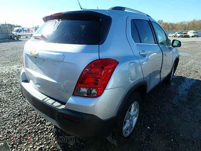 2015 CHEVROLET TRAX - VIN: 3GNCJLSB0FL218422 - Фото 4