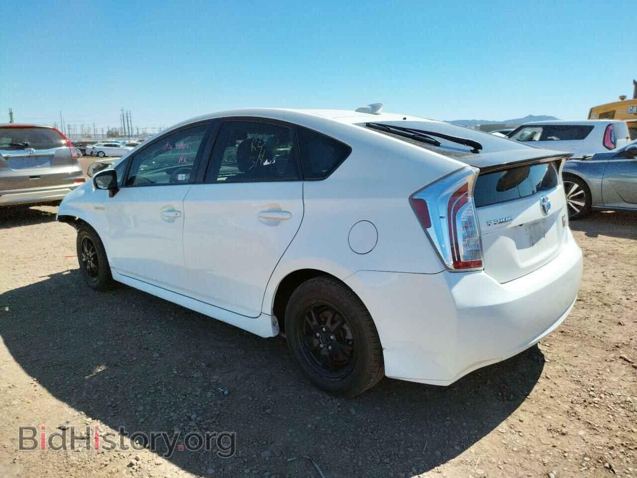 2014 TOYOTA PRIUS - VIN: JTDKN3DU4E1757624 - Фото 3