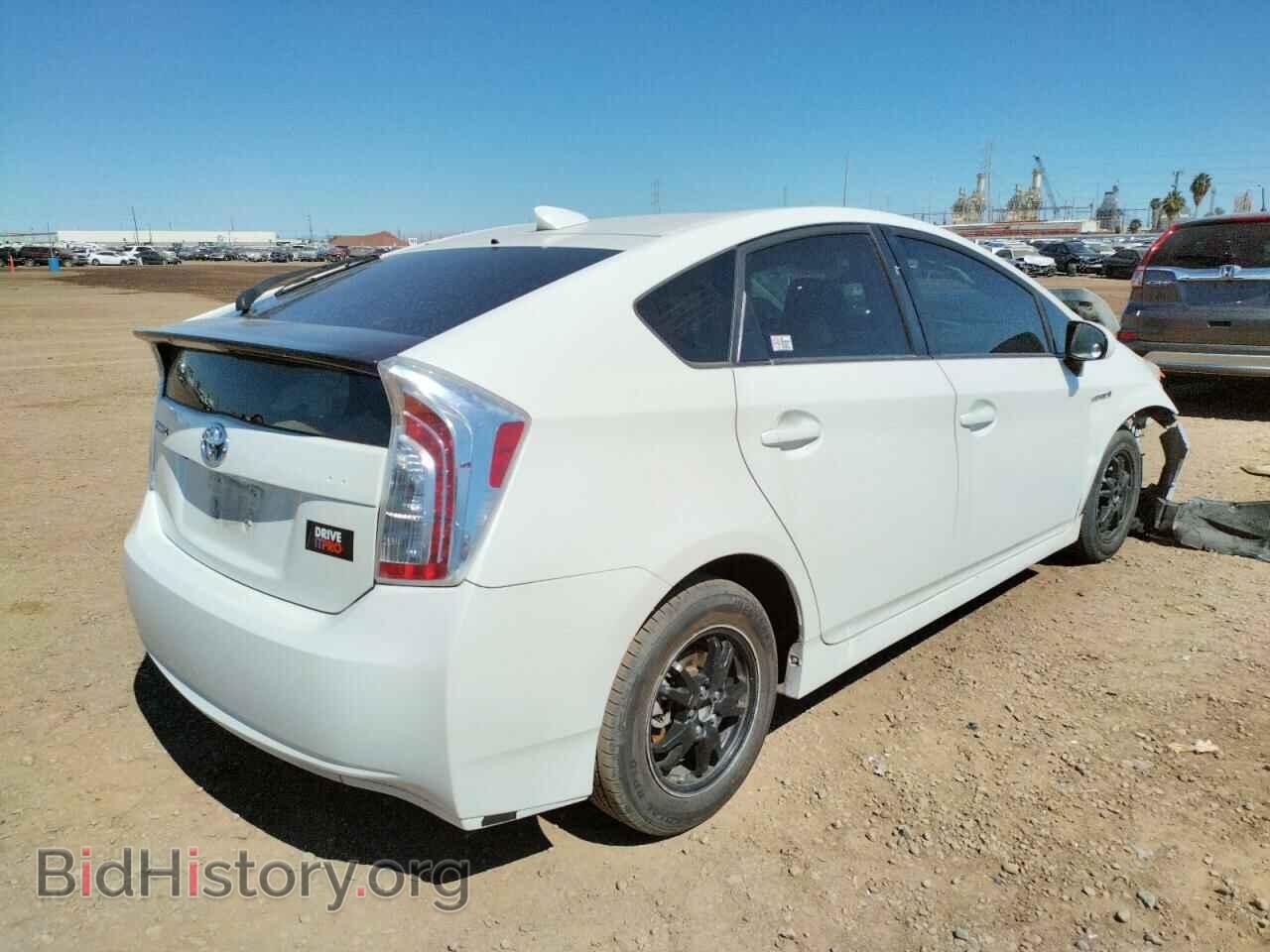 2014 TOYOTA PRIUS - VIN: JTDKN3DU4E1757624 - Фото 4