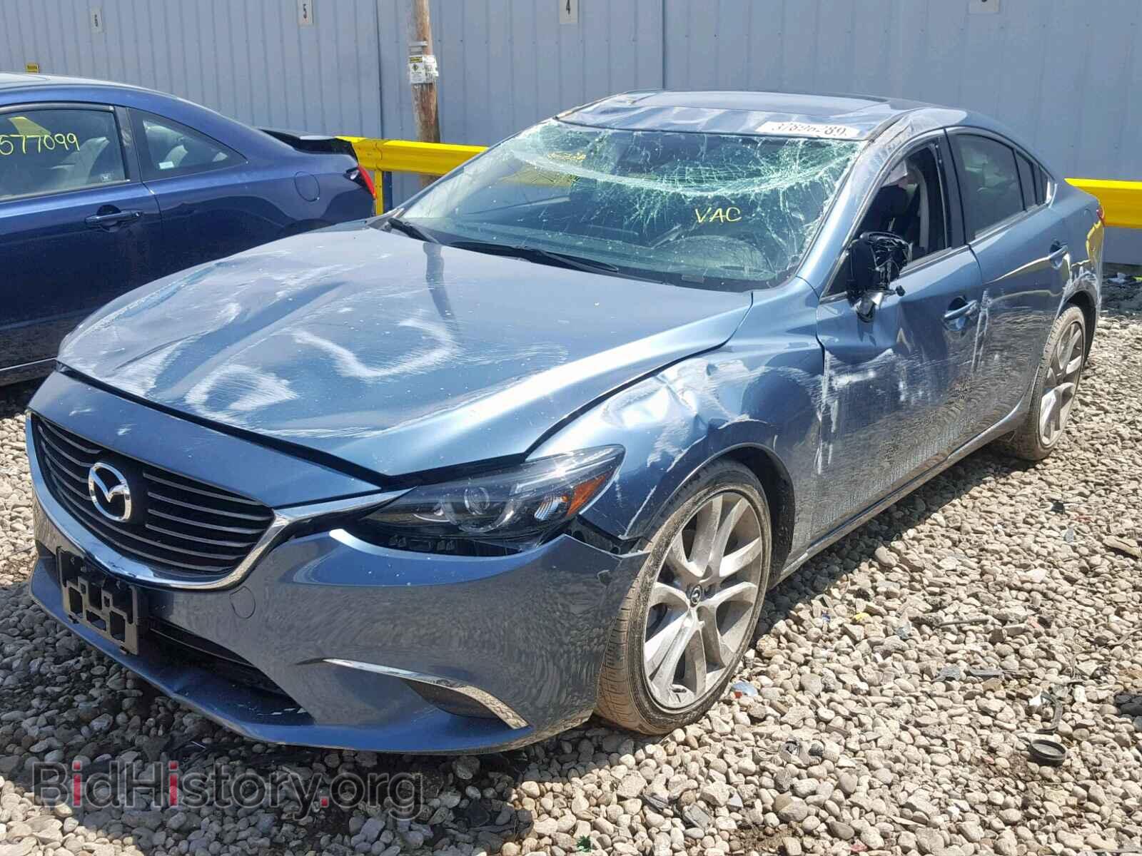2017 MAZDA 6 - VIN: JM1GL1V58H1107366 - Фото 2