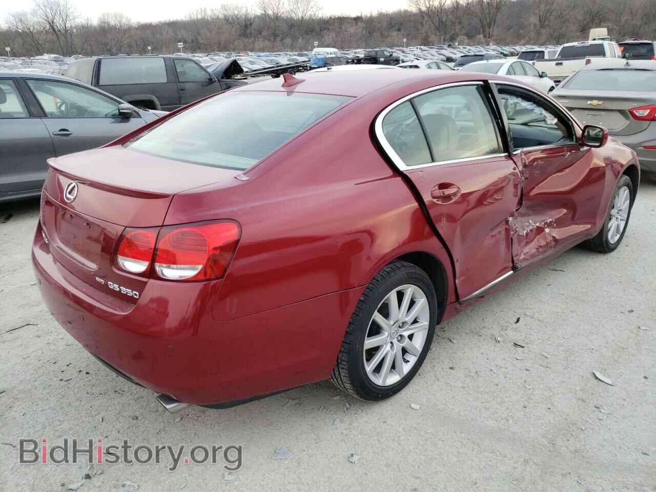 2007 LEXUS GS350 - VIN: JTHCE96S670010035 - Фото 4