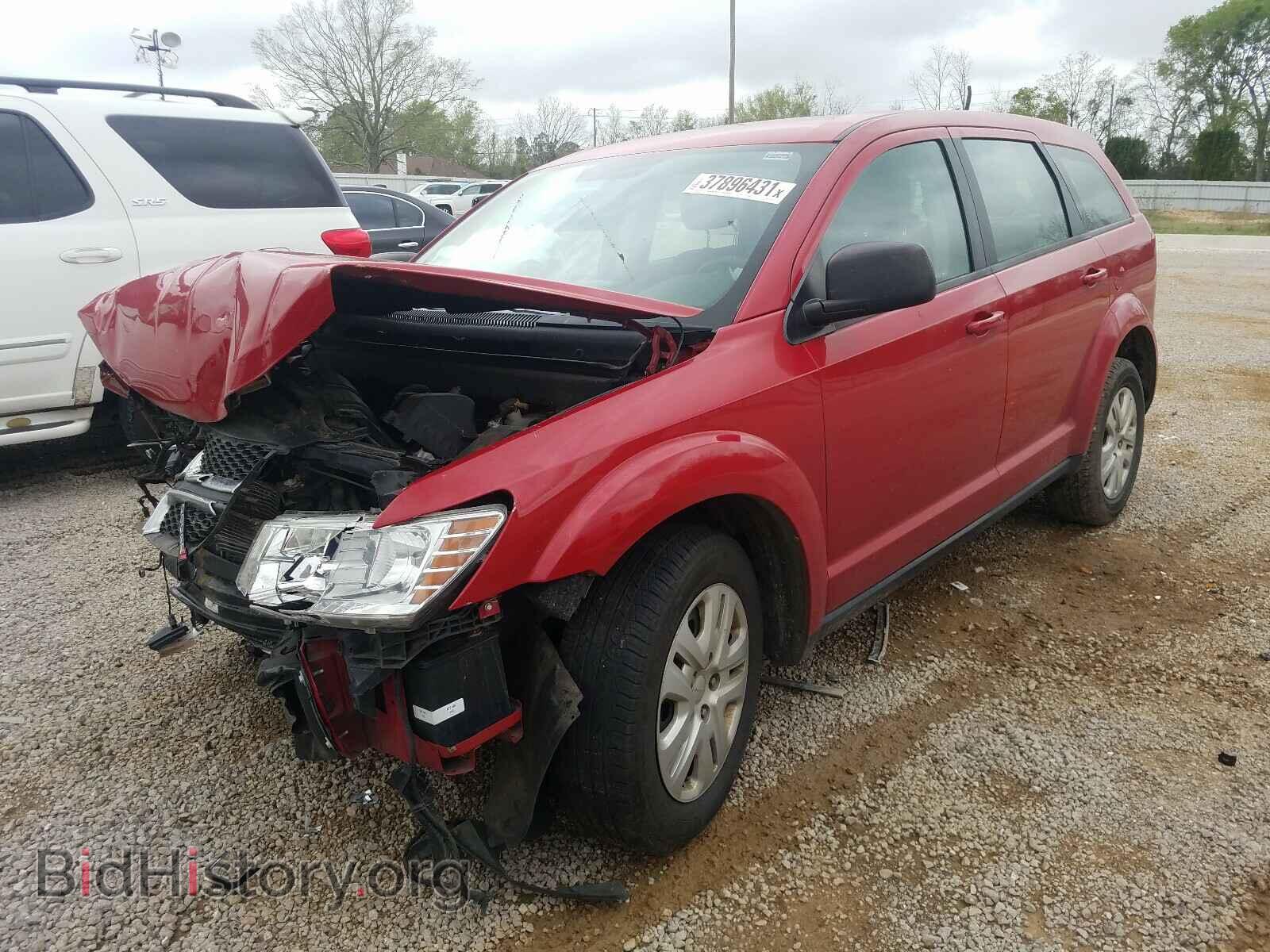 2015 DODGE JOURNEY - VIN: 3C4PDCAB4FT739193 - Фото 2