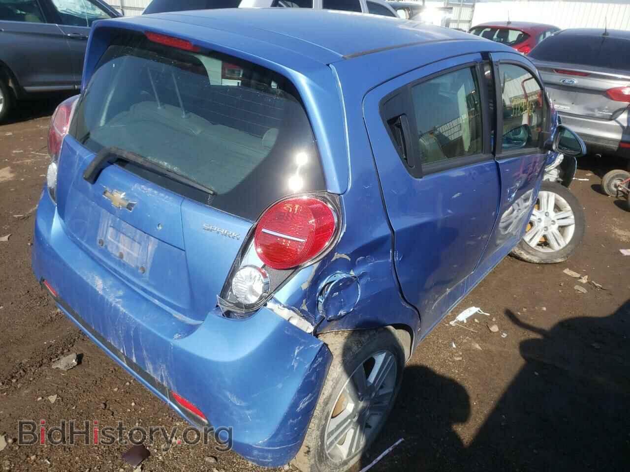 2014 CHEVROLET SPARK - VIN: KL8CB6S98EC589321 - Фото 4