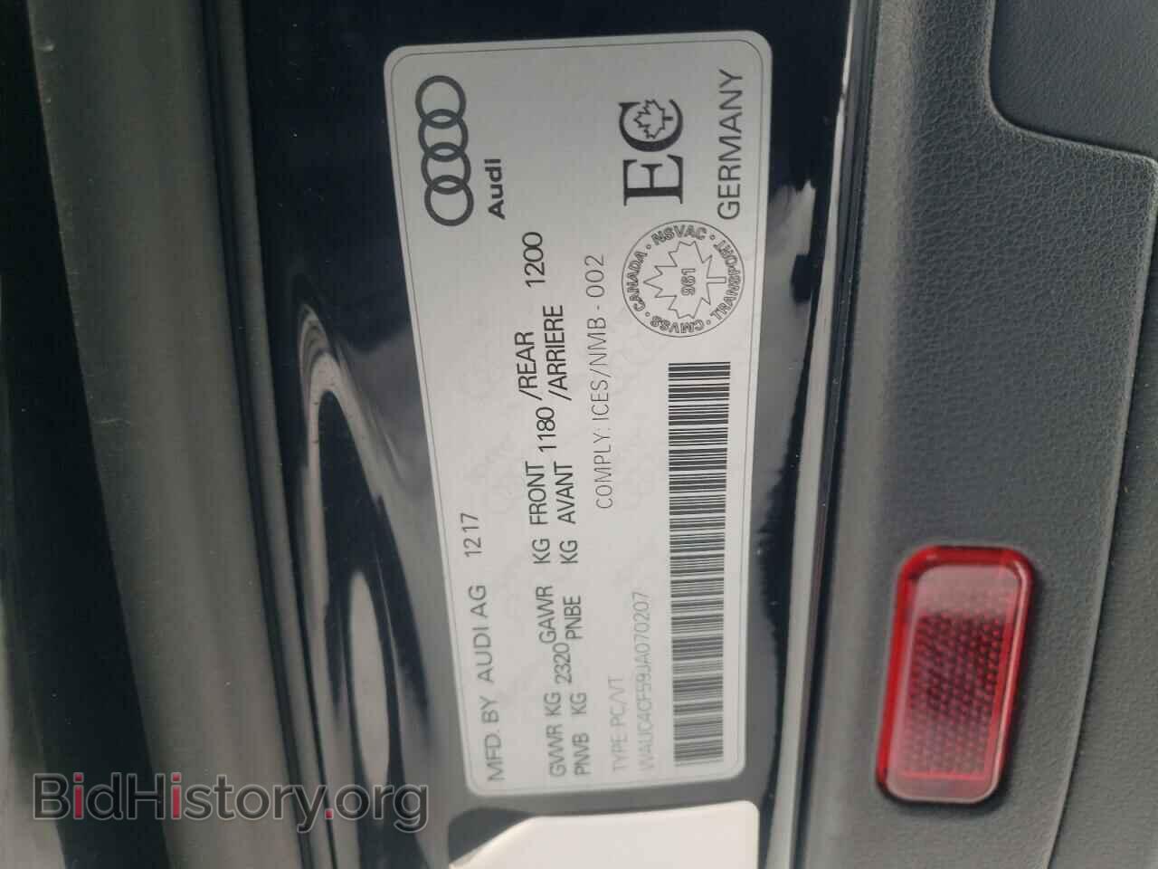 2018 AUDI S5/RS5 - VIN: WAUC4CF59JA070207 - Фото 13