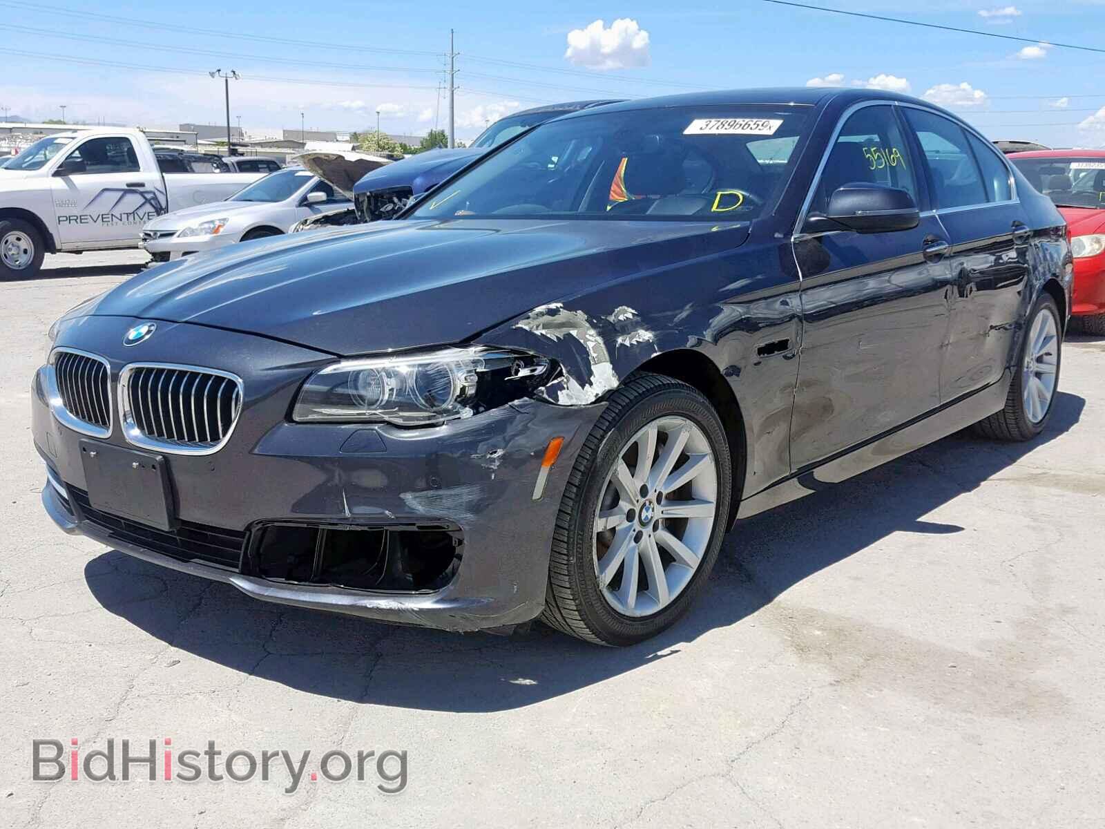 2014 BMW 535 I - VIN: WBA5B1C5XED483765 - Фото 2